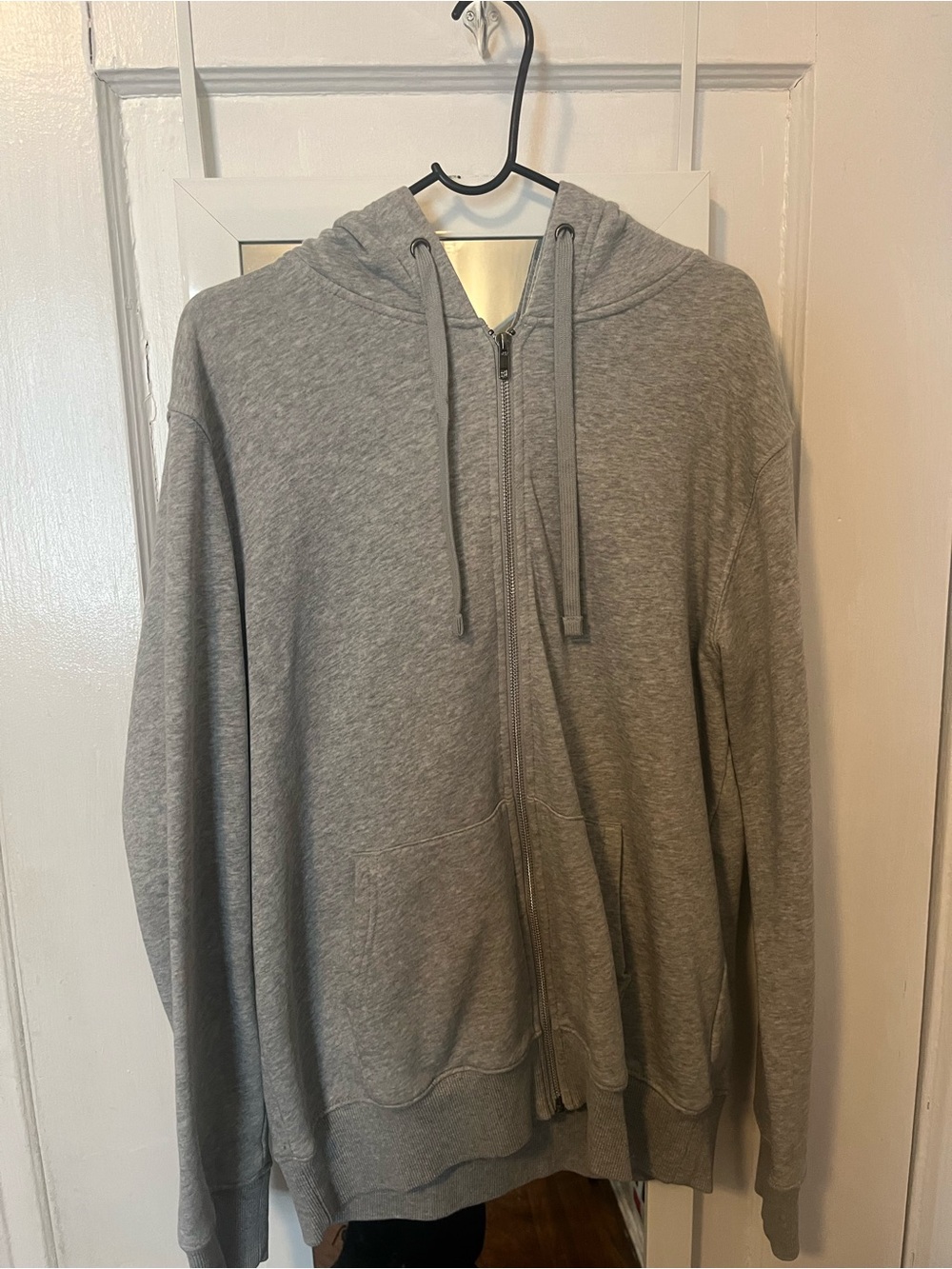 Goodfellow grey zip up hoodie